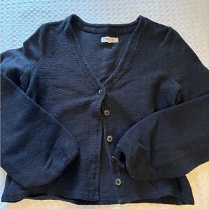 Madewell Black Cardigan Sweater